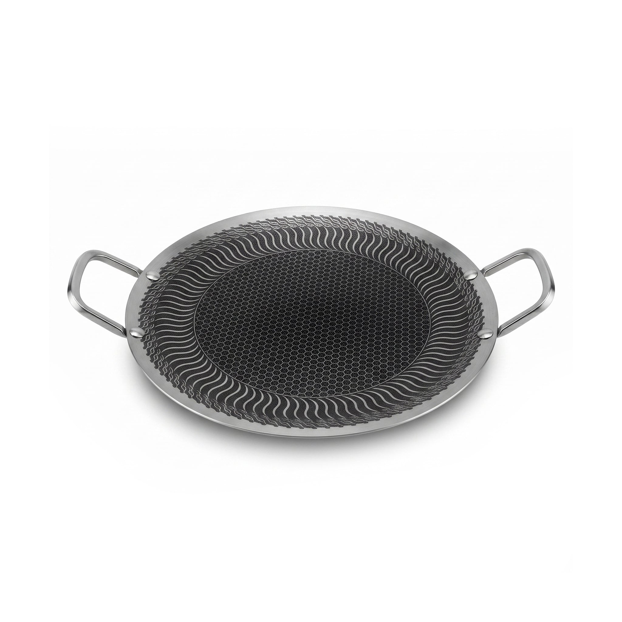 Flanek Stainless Steel Black And White Laser Coating Induction Griddles