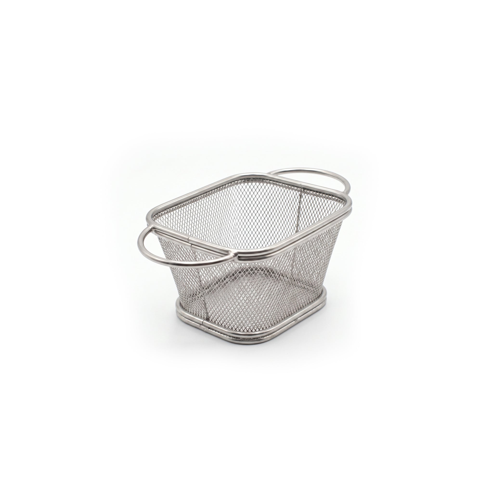 Master 10*7 Cm Stainless Steel Square Mini Deep Fries Basket