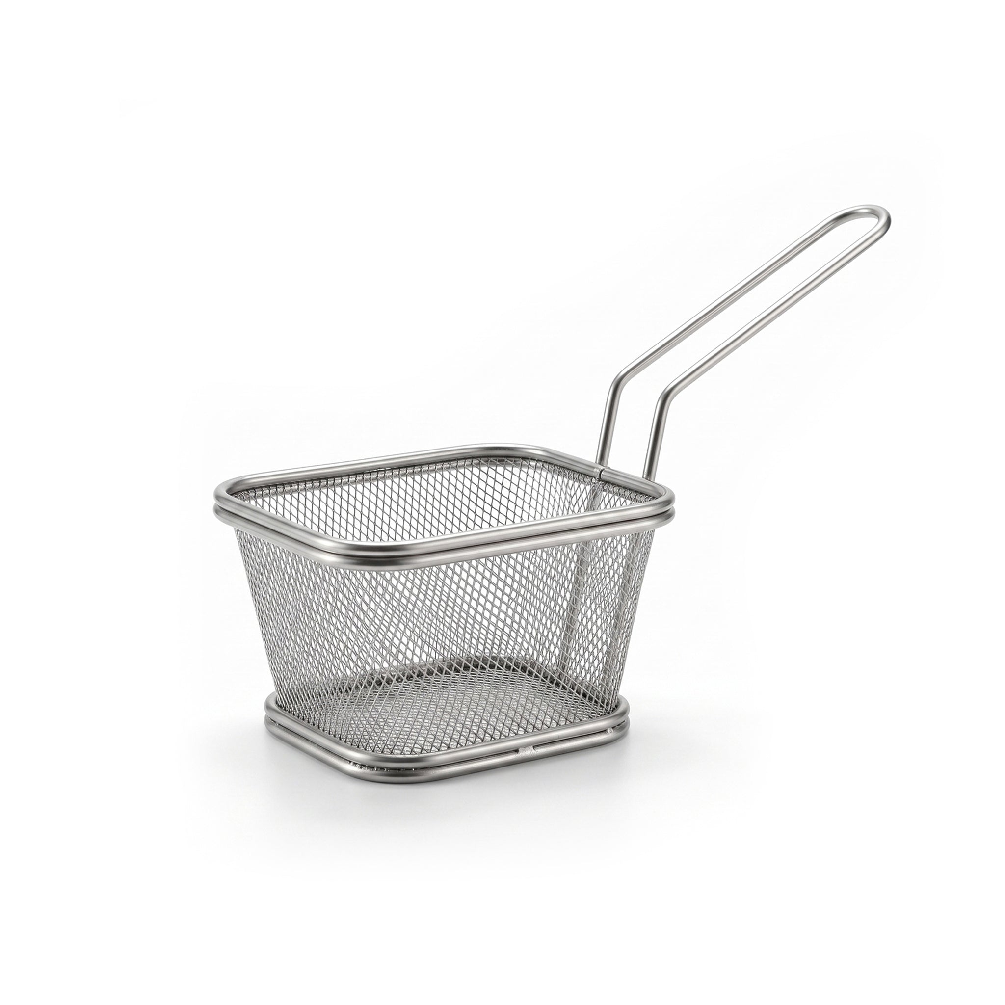 Master LH-Series Stainless Steel Rectangular Deep Fries Baskets