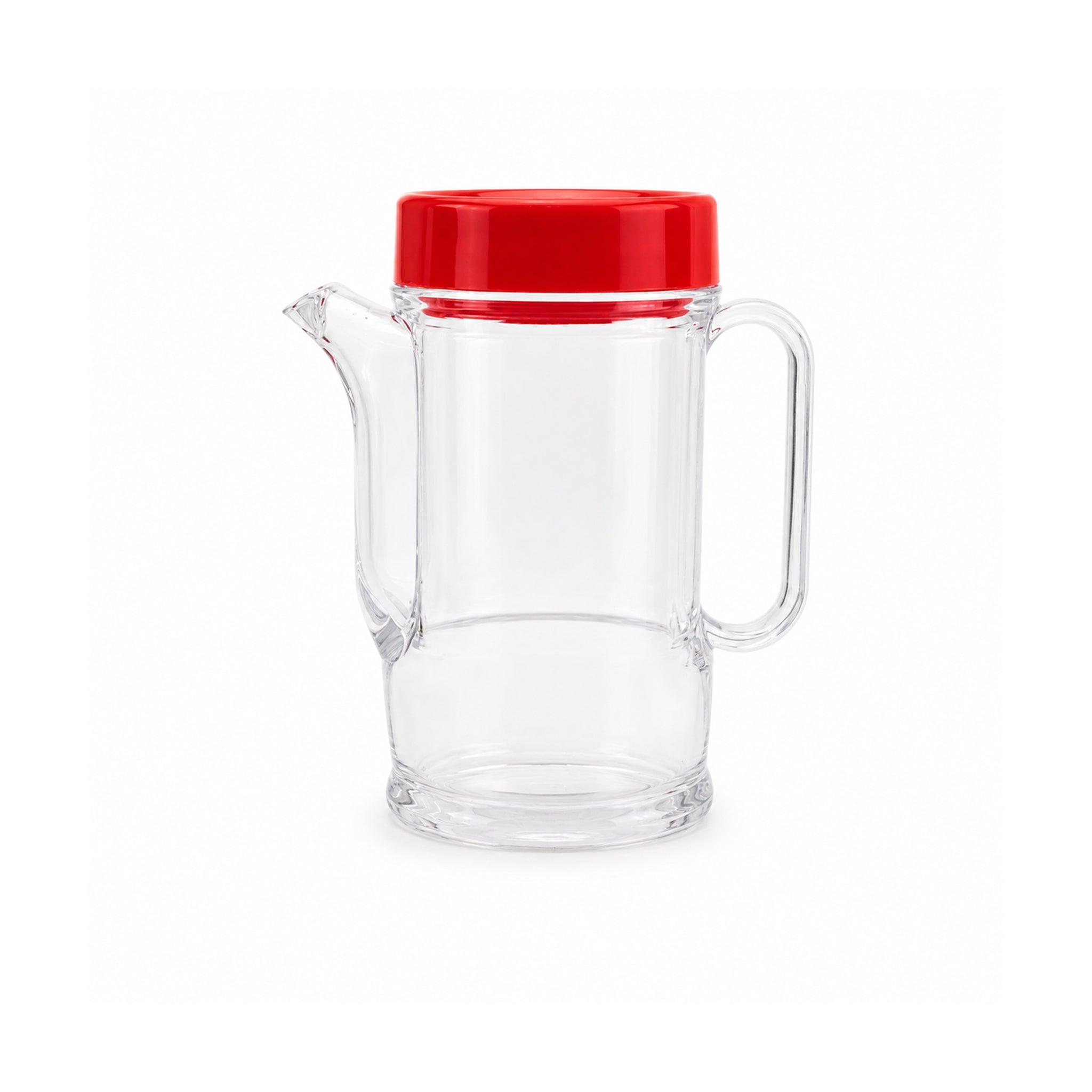 Acryl 500 ML Acrylic Spout Oil Bottle with red lid