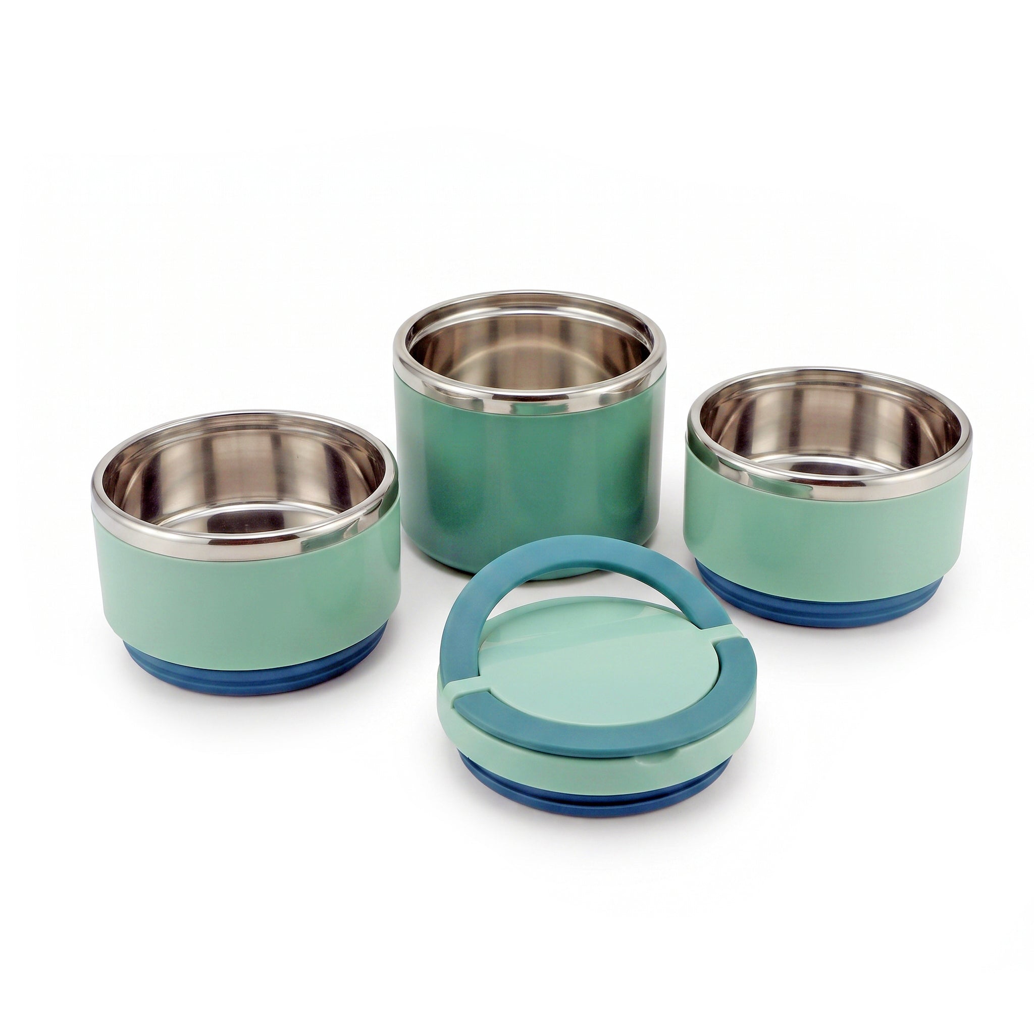 Tedemei 2-Liter 3-Tier Stainless Steel Lunch Box
