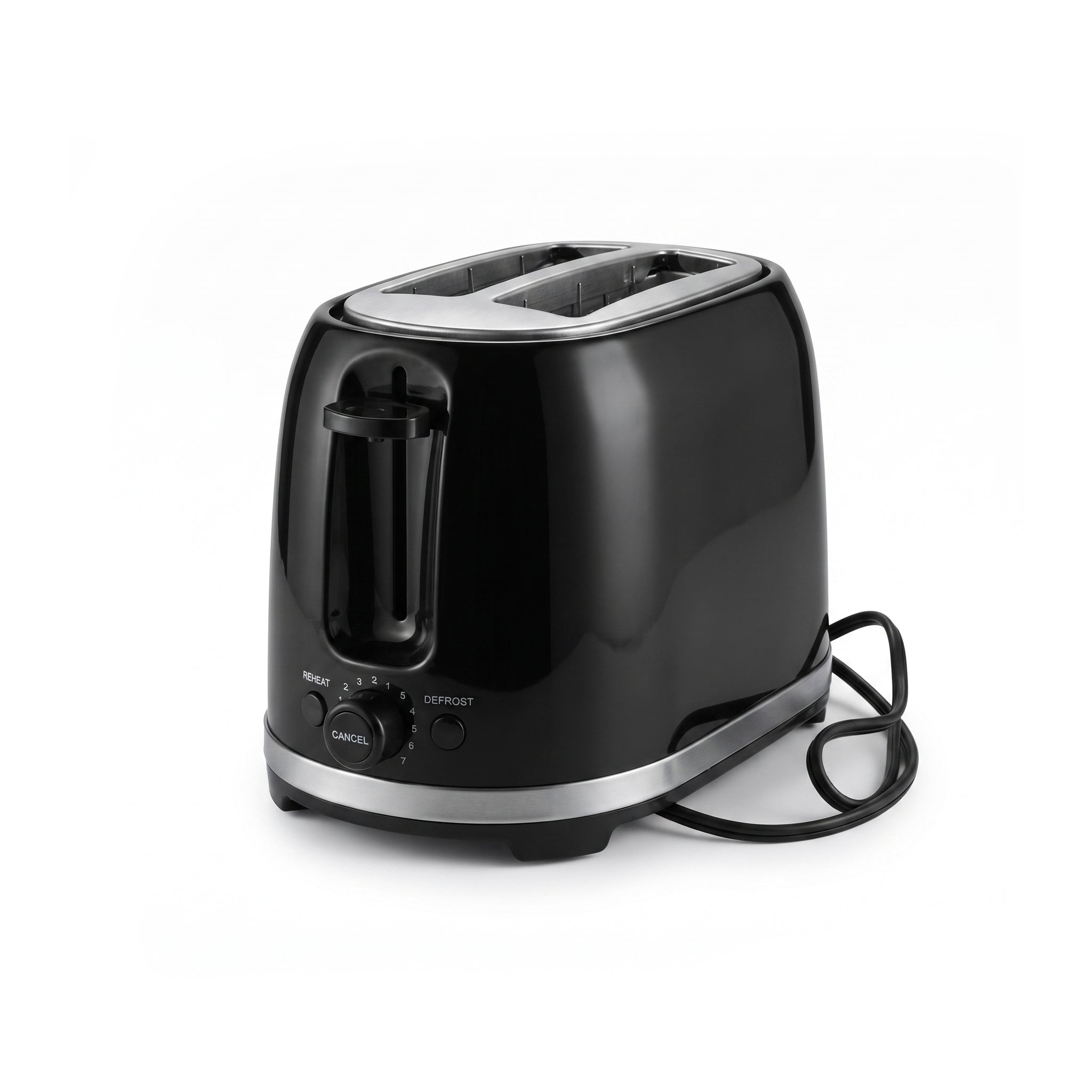 DSP Black Stainless Steel Toasters