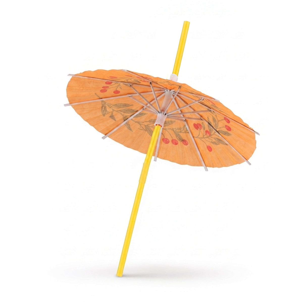 Artistic Plastic Multi-Colored Umbrella Straws Pack Kaka Bawa Sons
