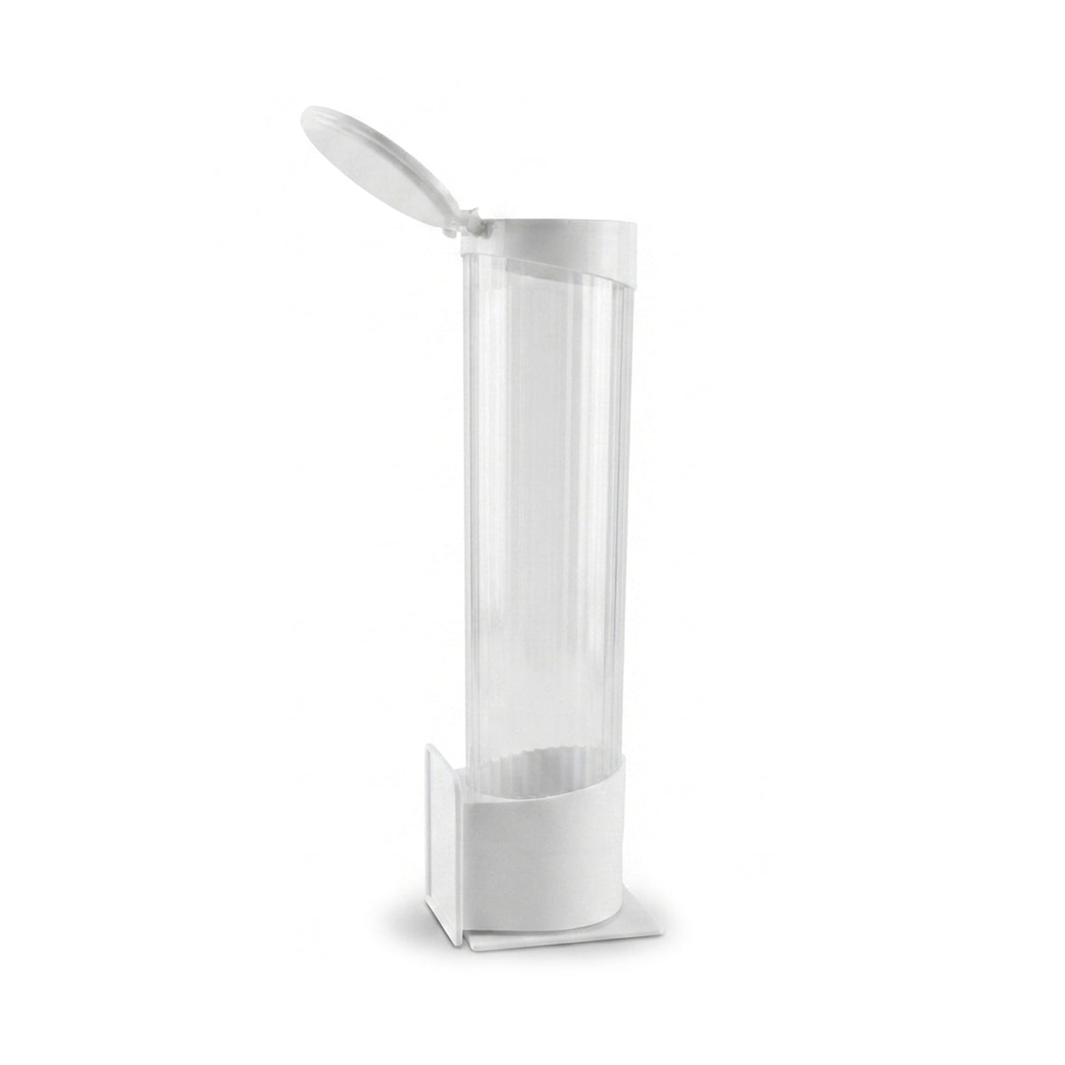 Chef Large Plastic White Cup Dispenser Kaka Bawa Sons