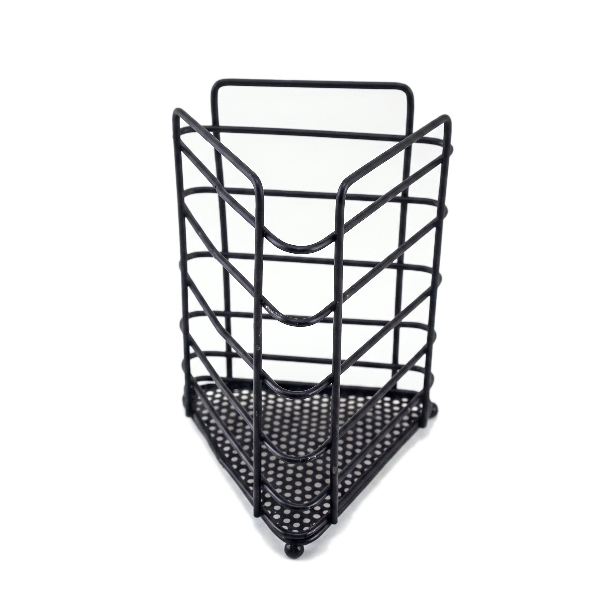 A.T Triangular Stainless Steel Cutlery Holder