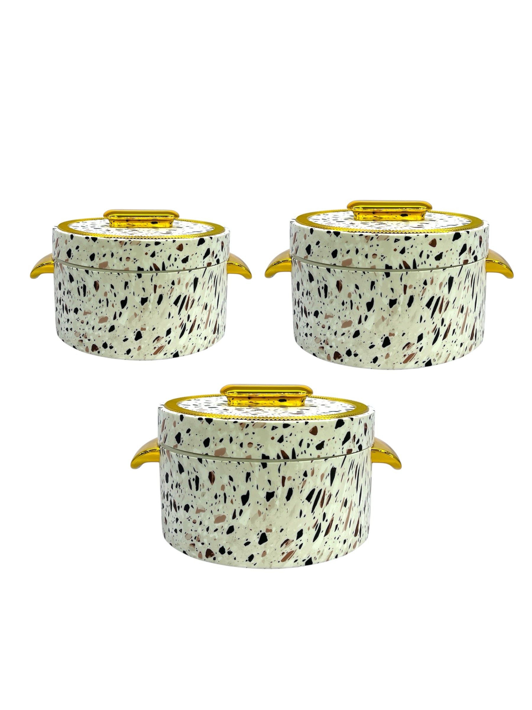 MXIMA 3-Piece Marble Hot Pot Set