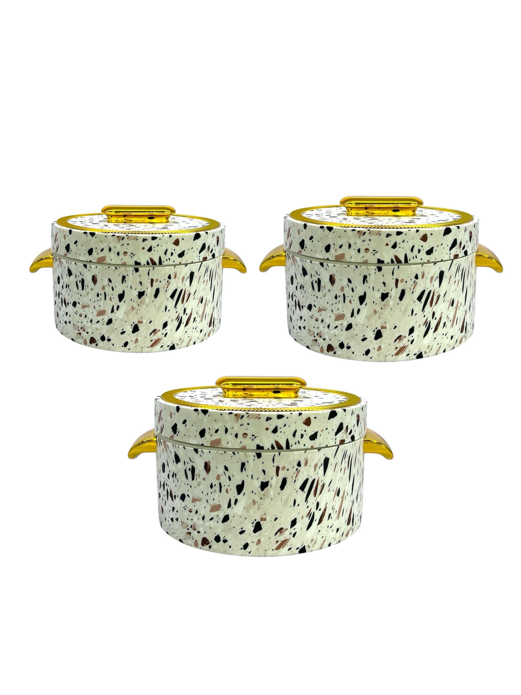 Mxima 3-Piece Marble Hot Pot Set Kaka Bawa Sons