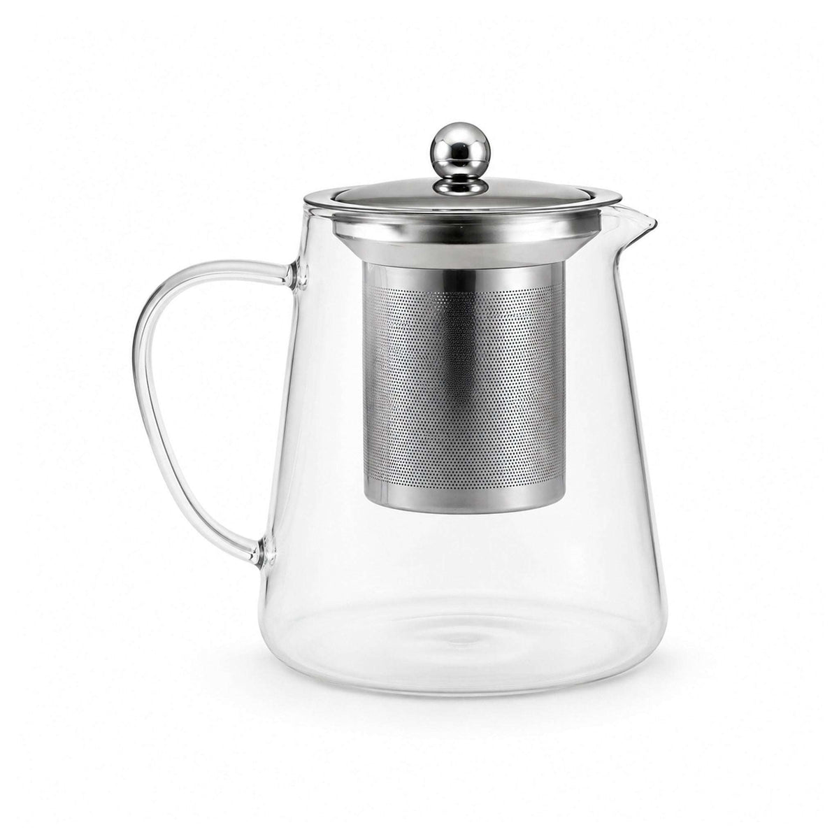 Danny Home Glass Tea Pots With Steel Infuser Kaka Bawa Sons