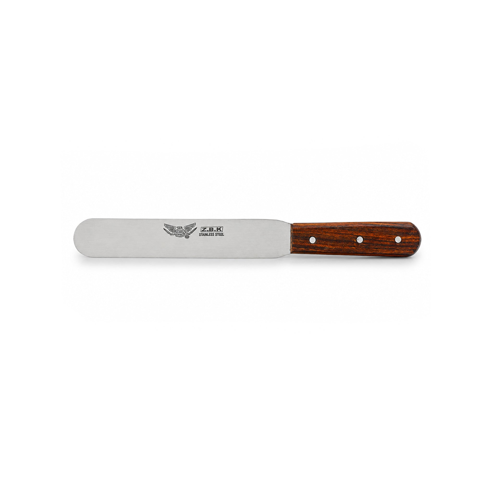 Z.B.K Stainless Steel Spatula With Wooden Handle