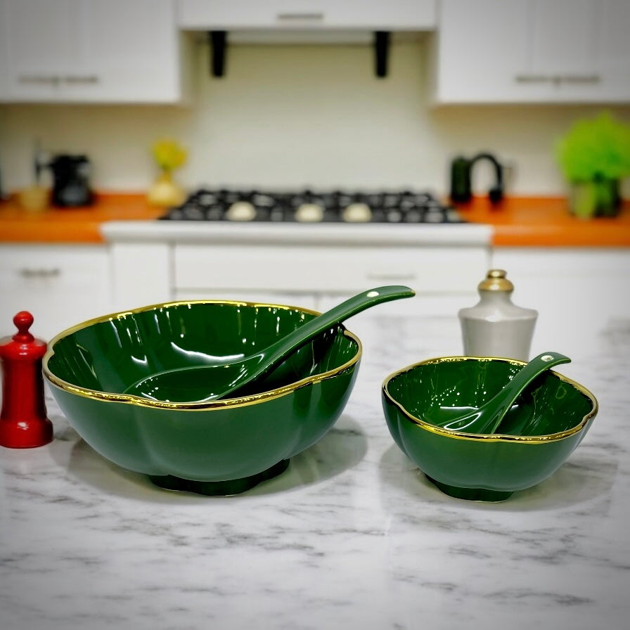 Onemore Soup Set Green (14/Pcs)