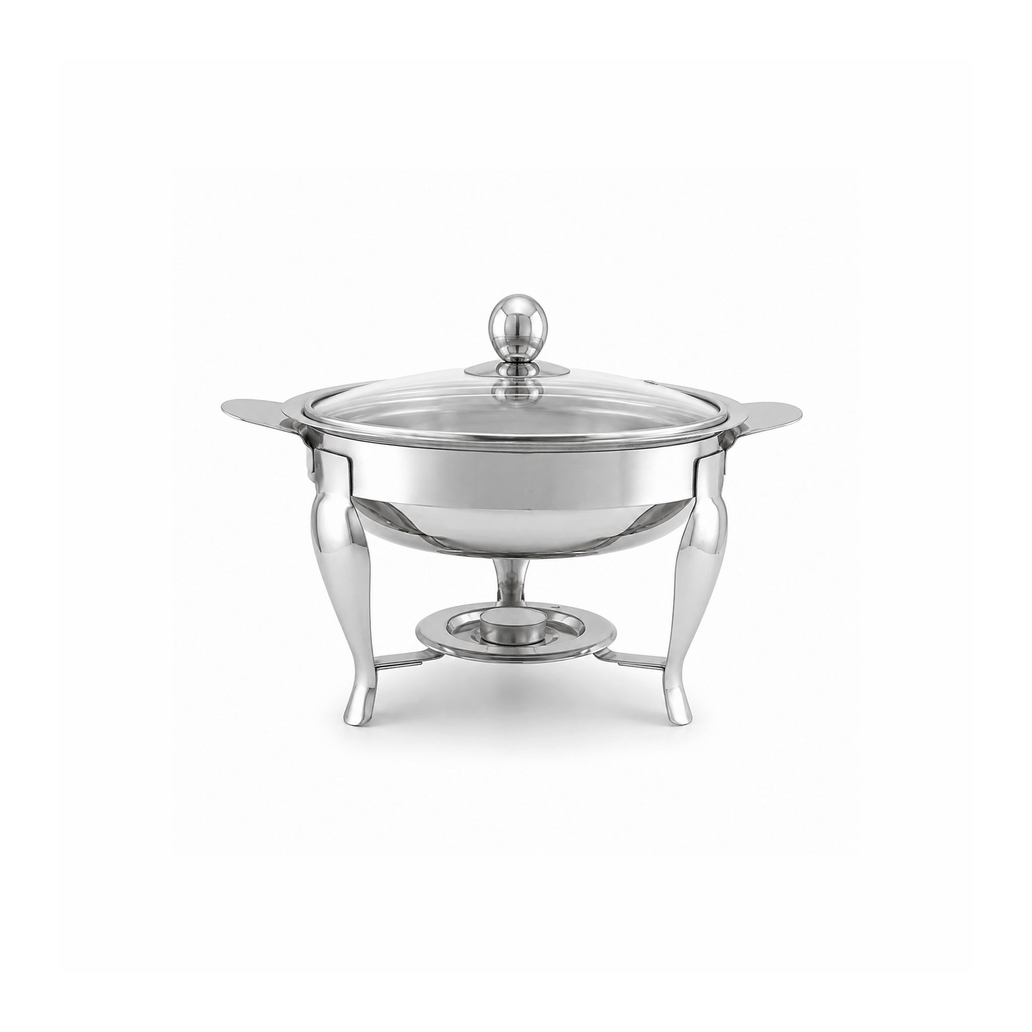 R/S Stainless Steel Serving Pot With Stand