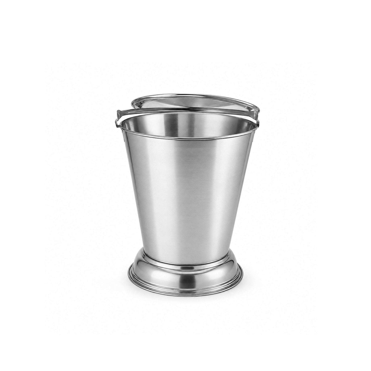 R/S Stainless Steel Balti Bucket With Lid Kaka Bawa Sons