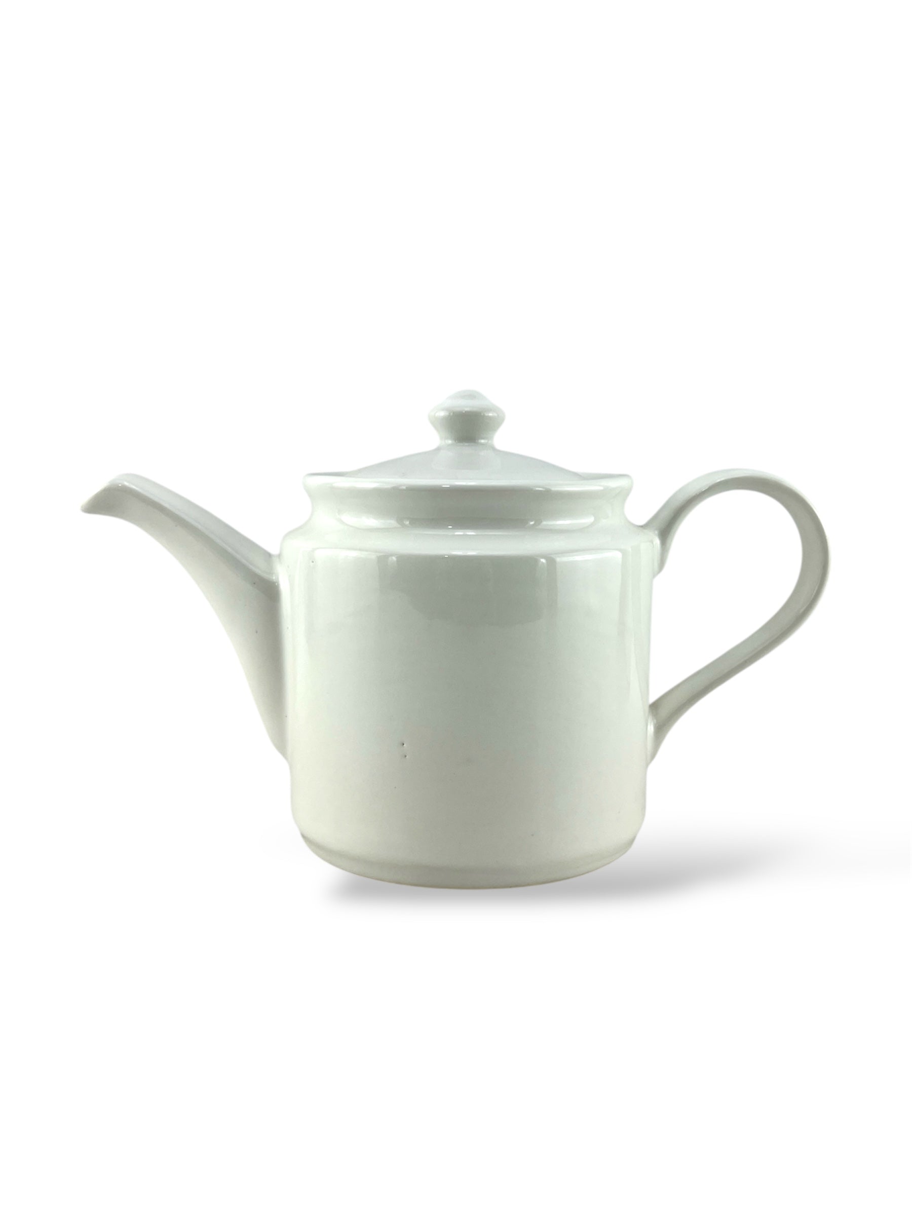 P.C White Ceramic Tea Pot Large Kaka Bawa Sons