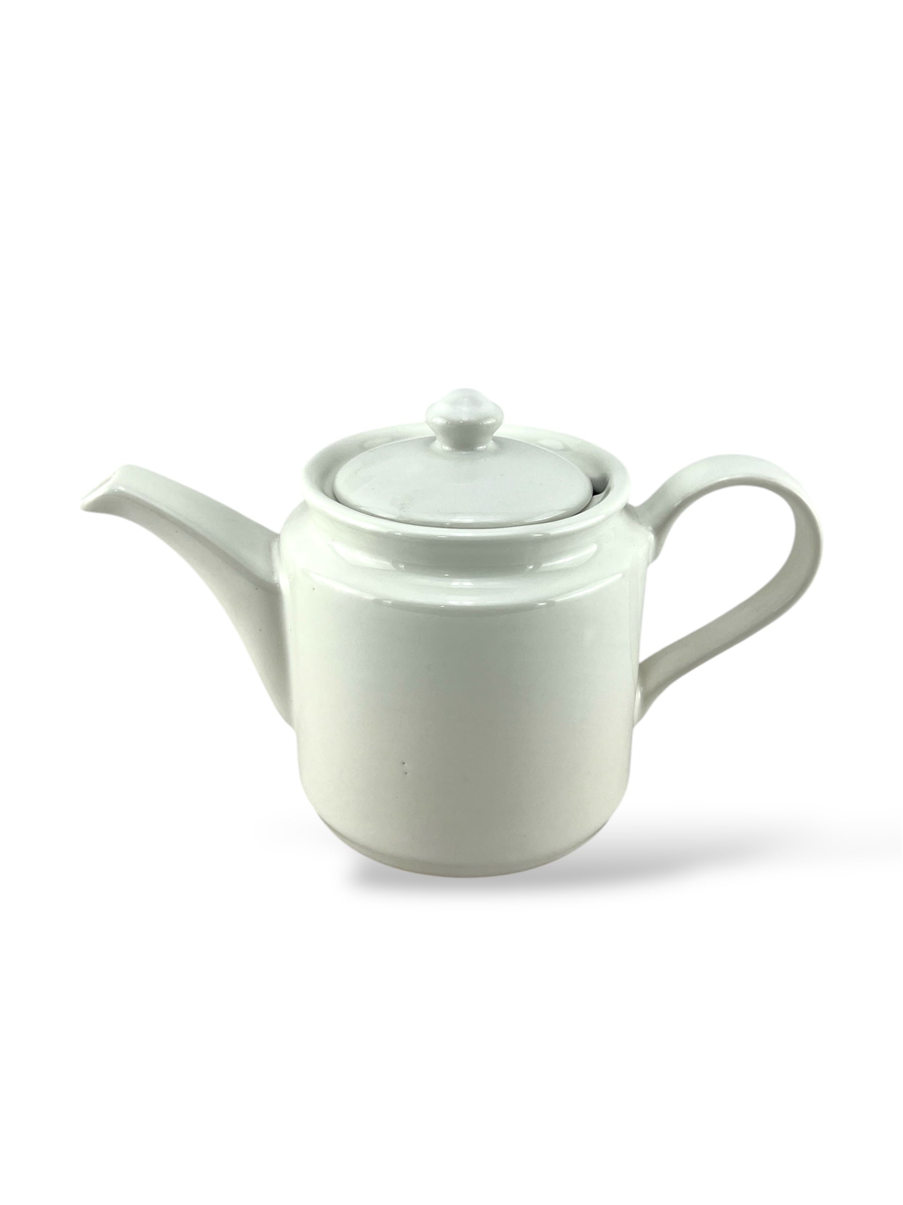 P.C White Ceramic Tea Pot Large Kaka Bawa Sons