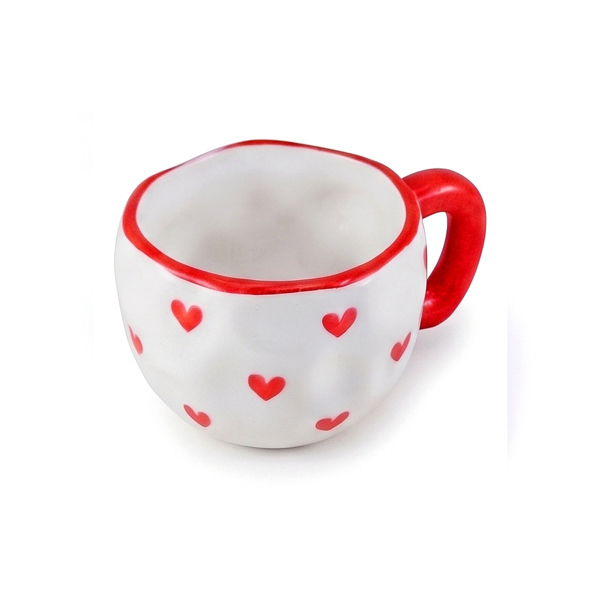 Mini Red Heart 300 ml Ceramic Mug
