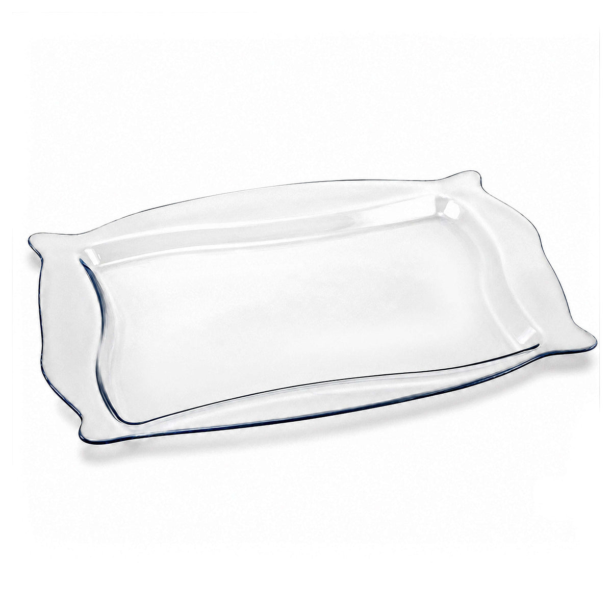 Pasabahce 12.5*9-Inch Rectangular Flat Serving Dish Kaka Bawa Sons