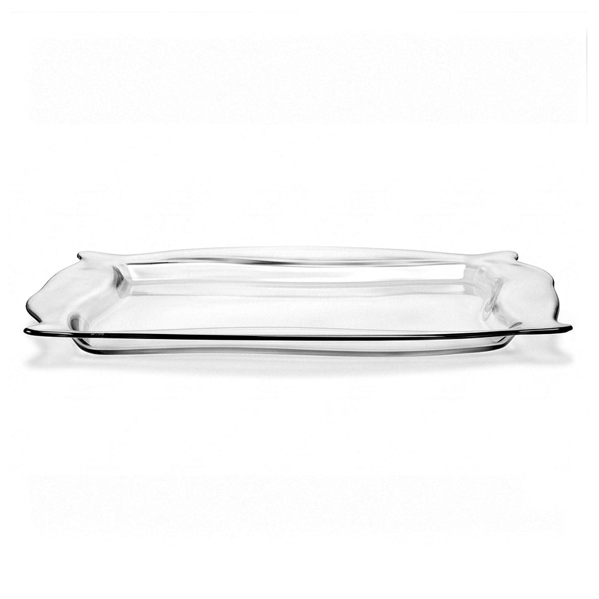 Pasabahce 12.5*9-Inch Rectangular Flat Serving Dish Kaka Bawa Sons