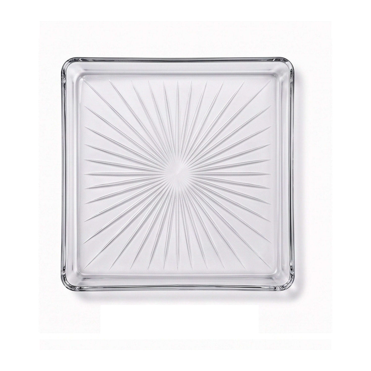 Pasabahce Malden 9.5-inch Glass Plate Kaka Bawa Sons