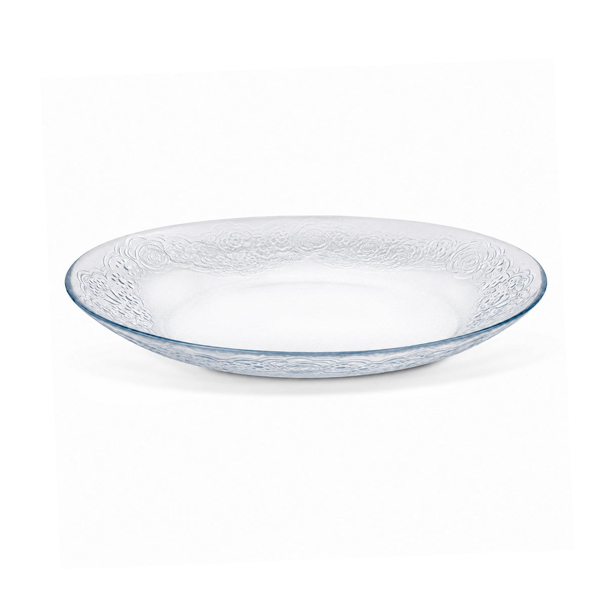 Pasabahce Lacy 11*8.5-Inch Glass Serving Dish Kaka Bawa Sons