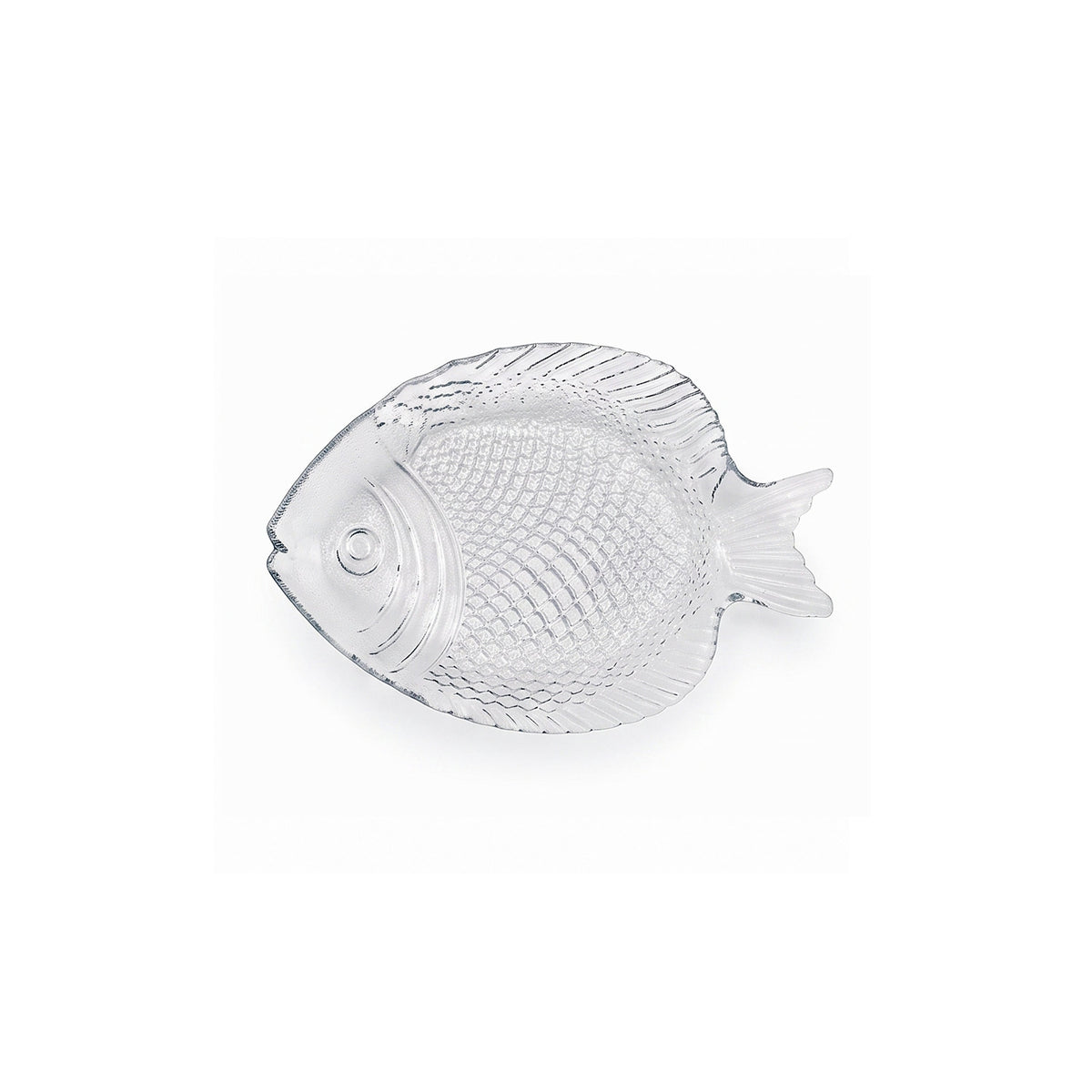 Pasabahce Glass Fish Dish Kaka Bawa Sons