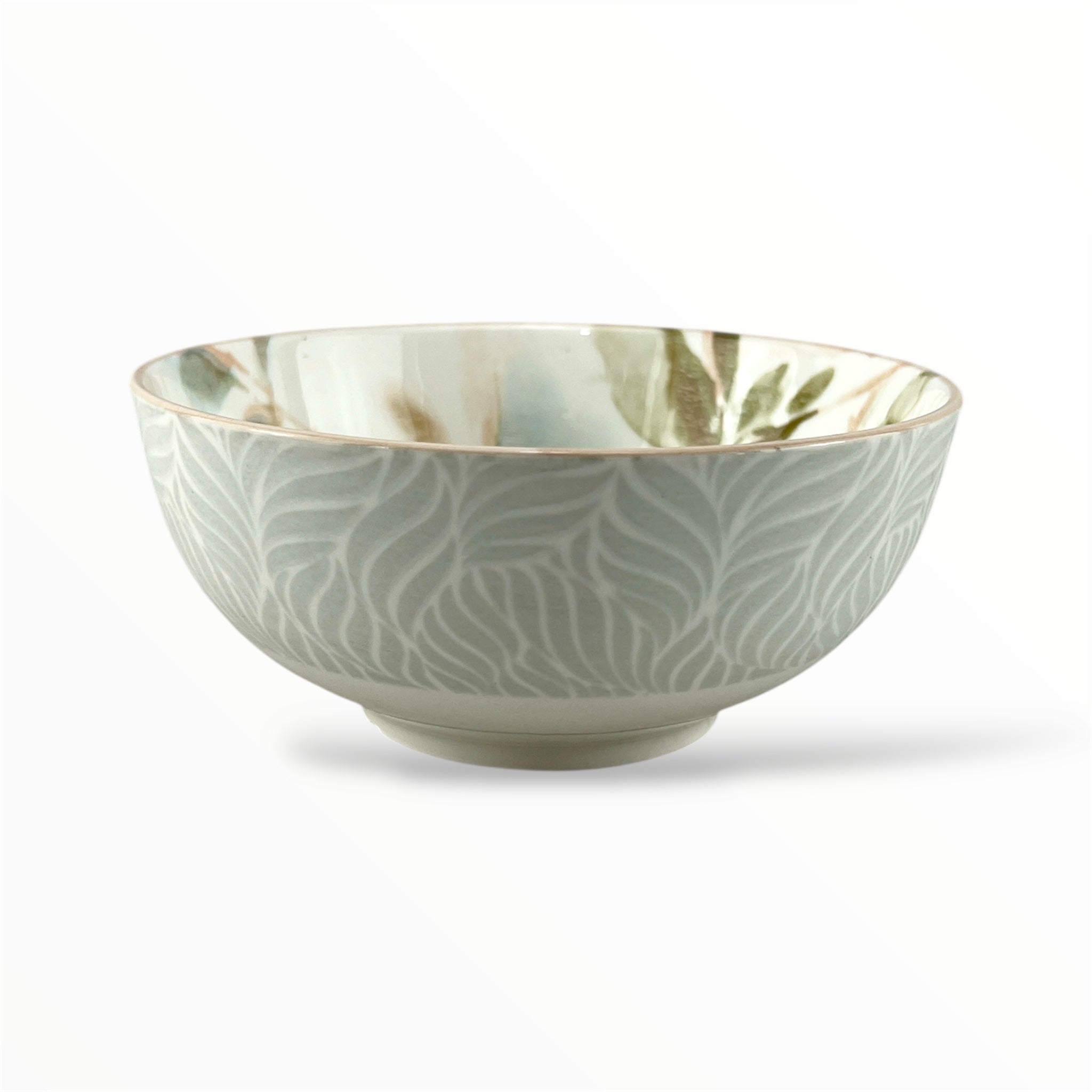 Zouk Porcelain Bowl Flowers Design