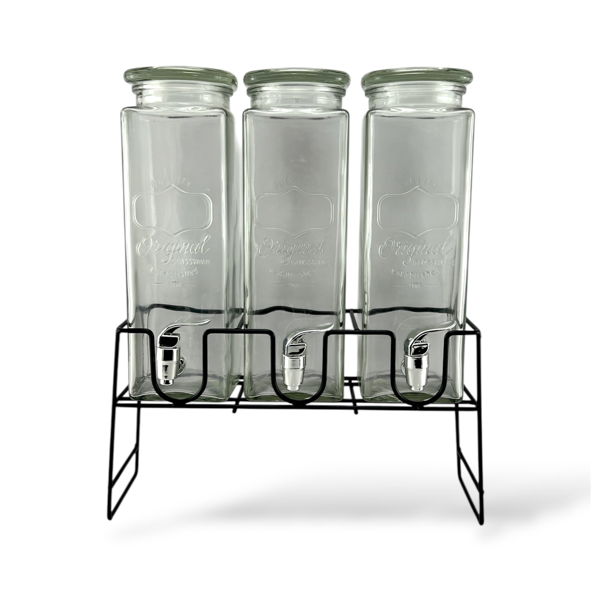 Danny Home 2.3-Litre × 3 Beverage Dispenser With Stand