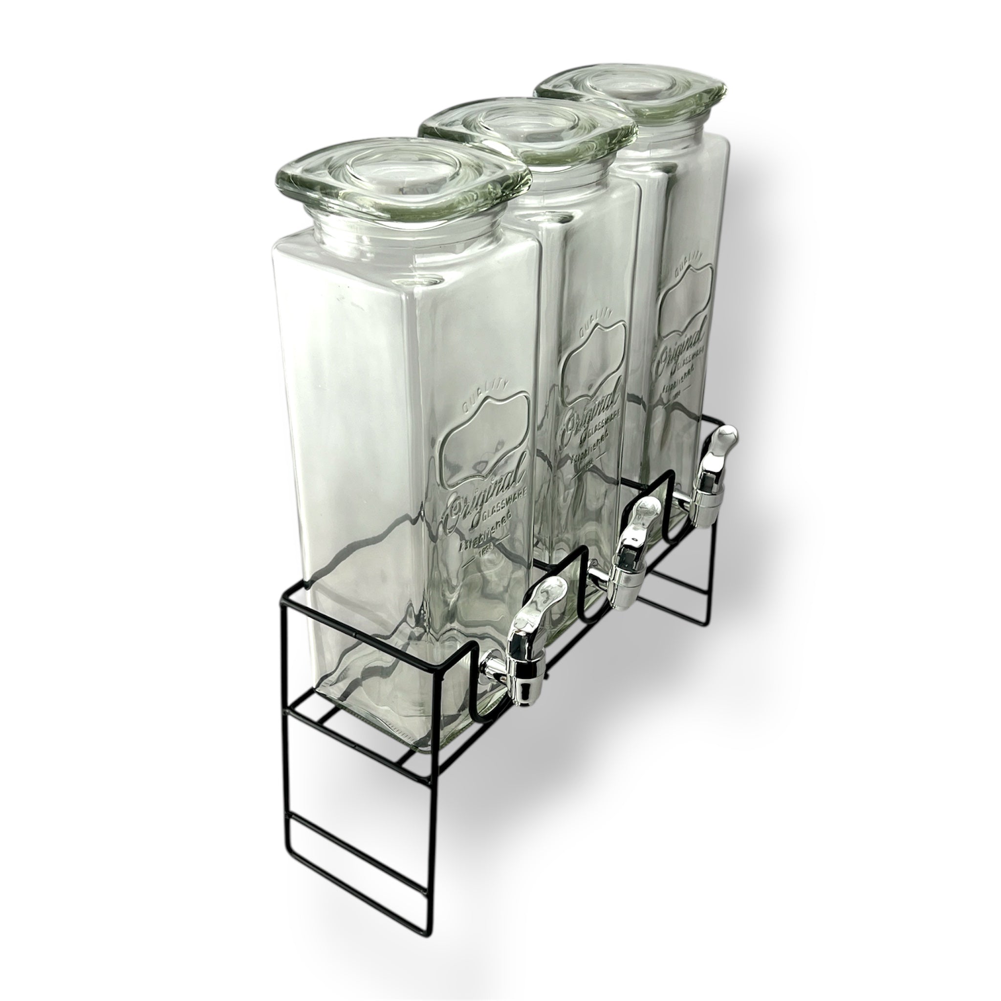 Danny Home 2.3-Litre × 3 Beverage Dispenser With Stand