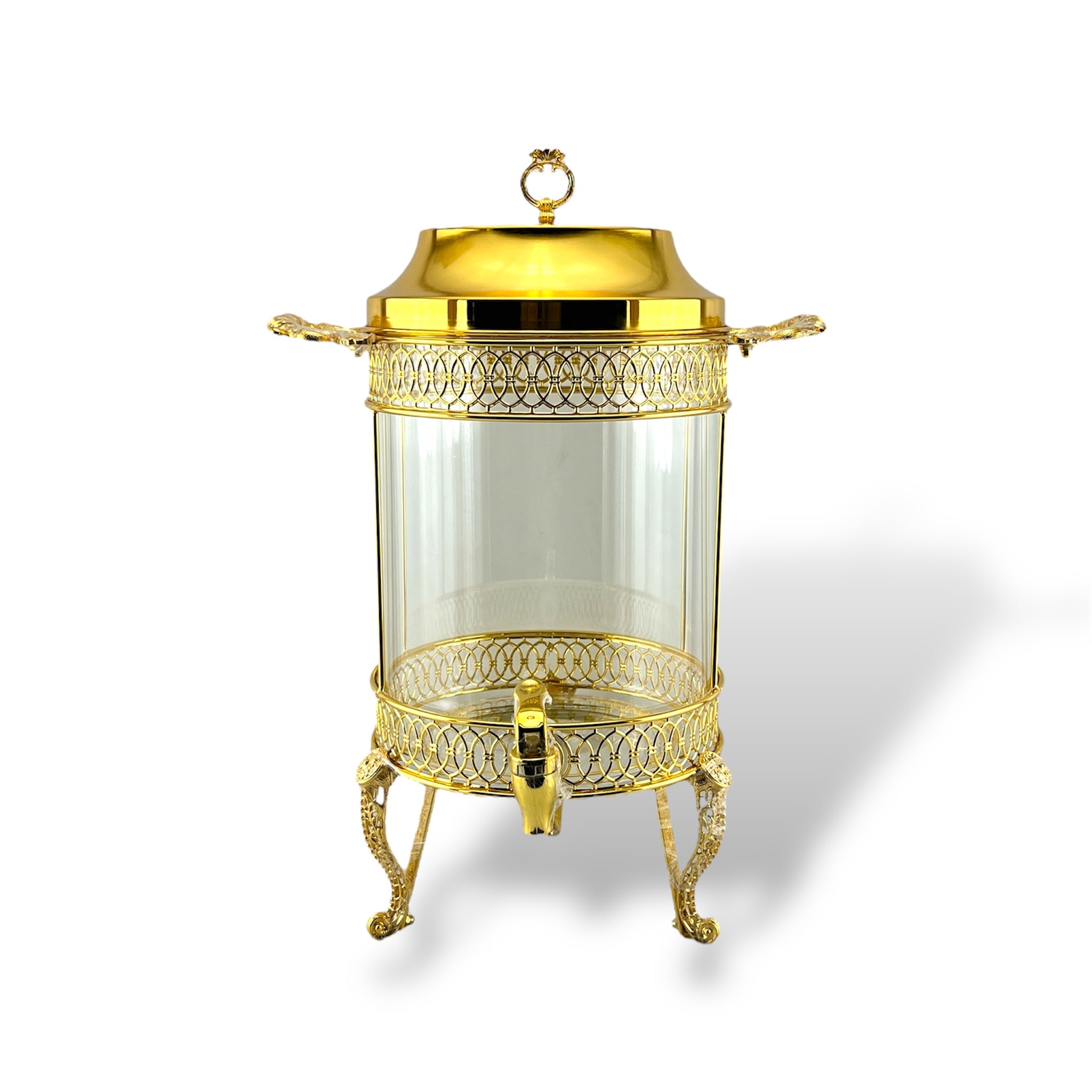 Luxury Beverage Dispenser Golden