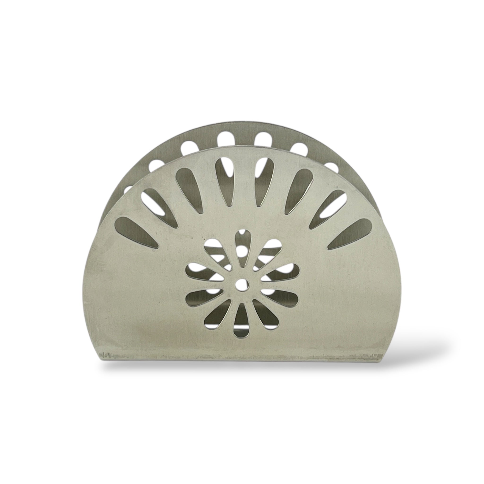 Mart Round Napkin Holder Silver