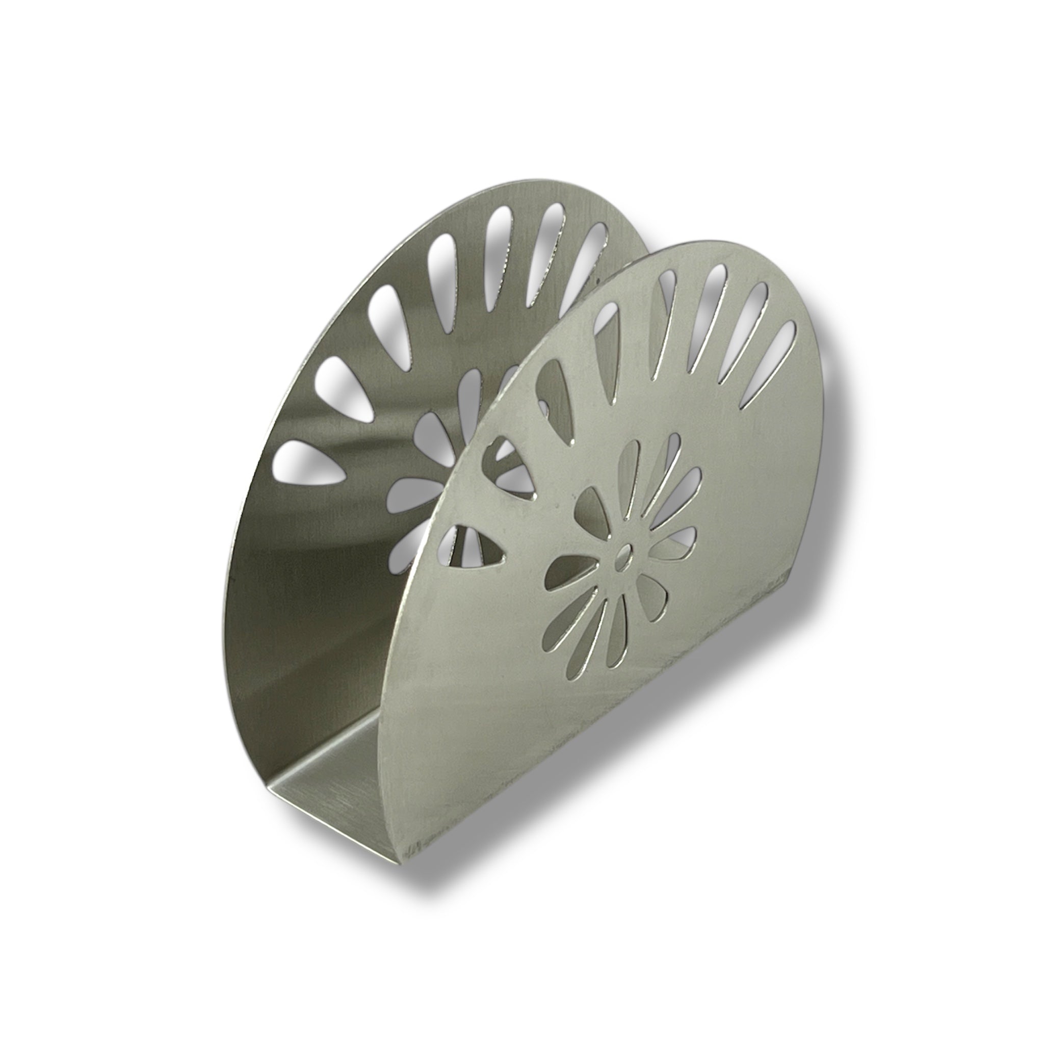 Mart Round Napkin Holder Silver