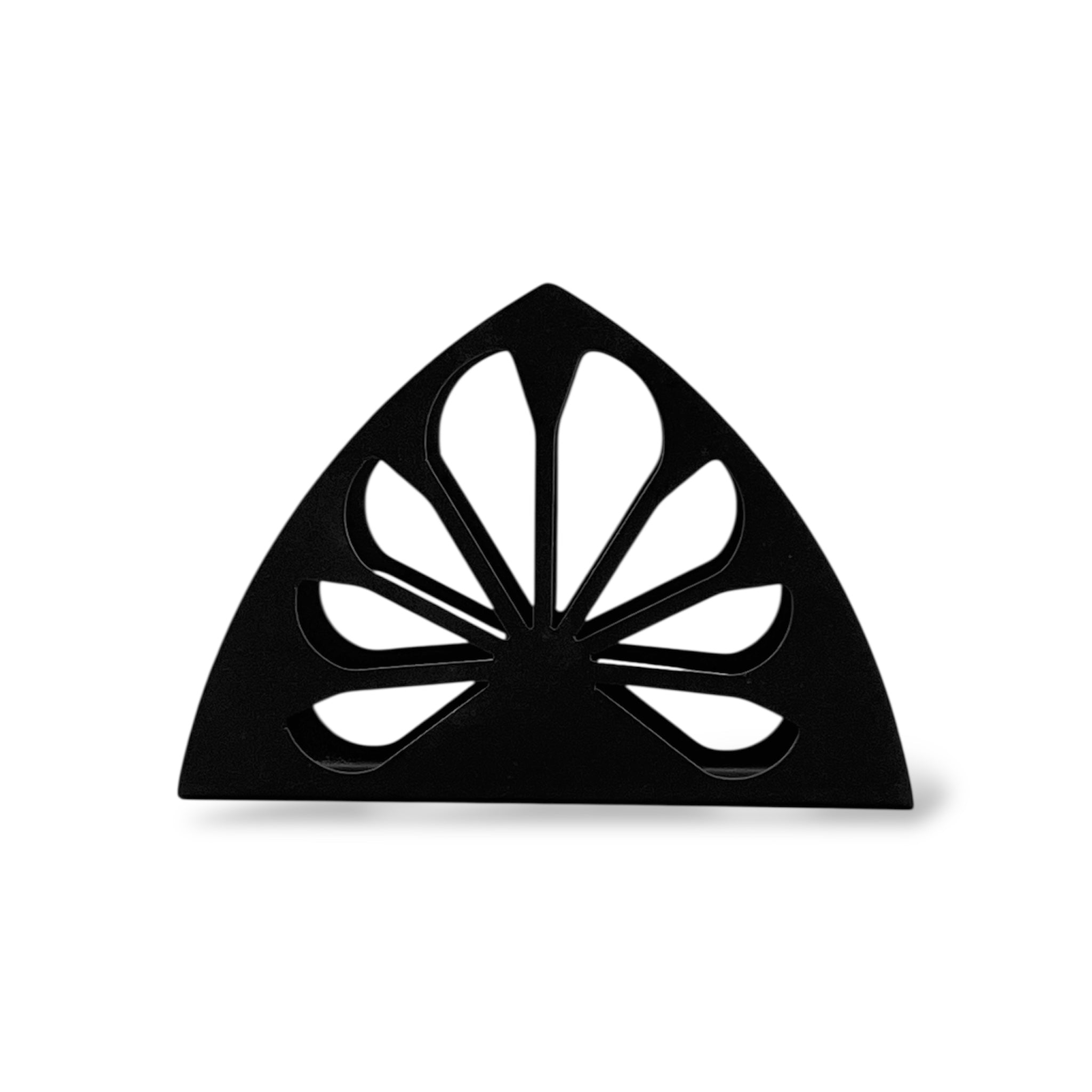 R/S Triangle Napkin Holder Black Kaka Bawa Sons