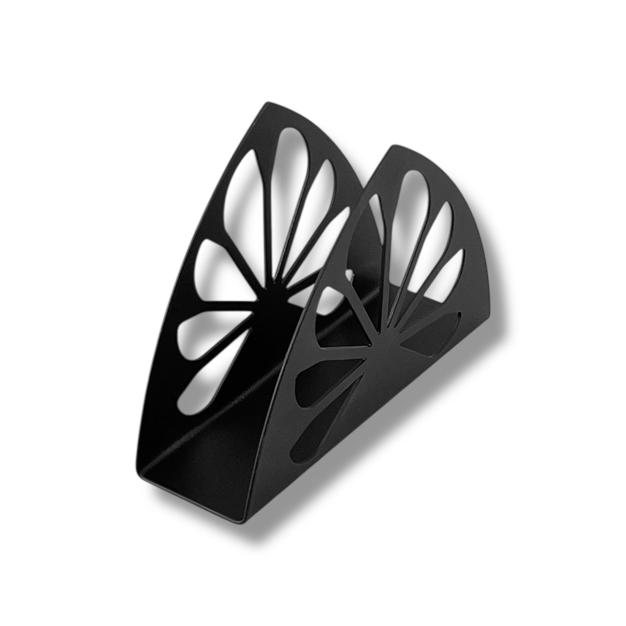 R/S Triangle Napkin Holder Black Kaka Bawa Sons