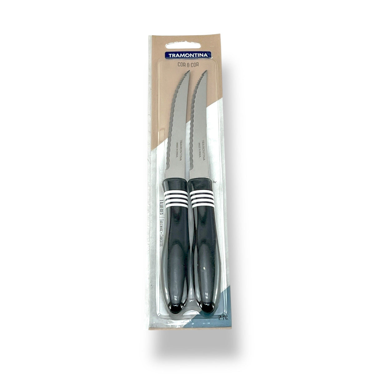 Tramontina Cor & Cor Pack-of-2 Knife Set 5" Kaka Bawa Sons