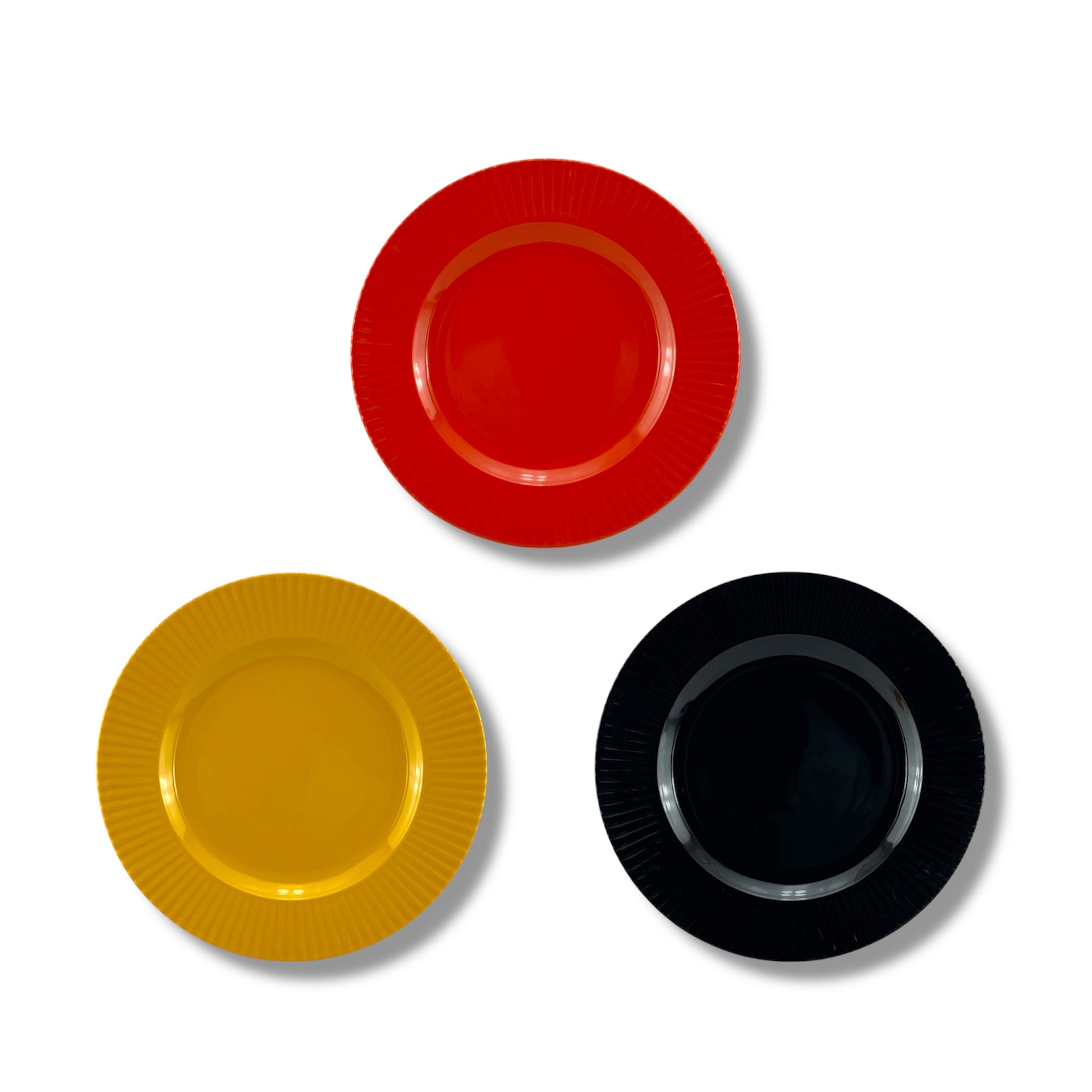 Blaze Rollo Melamine Flat Plate