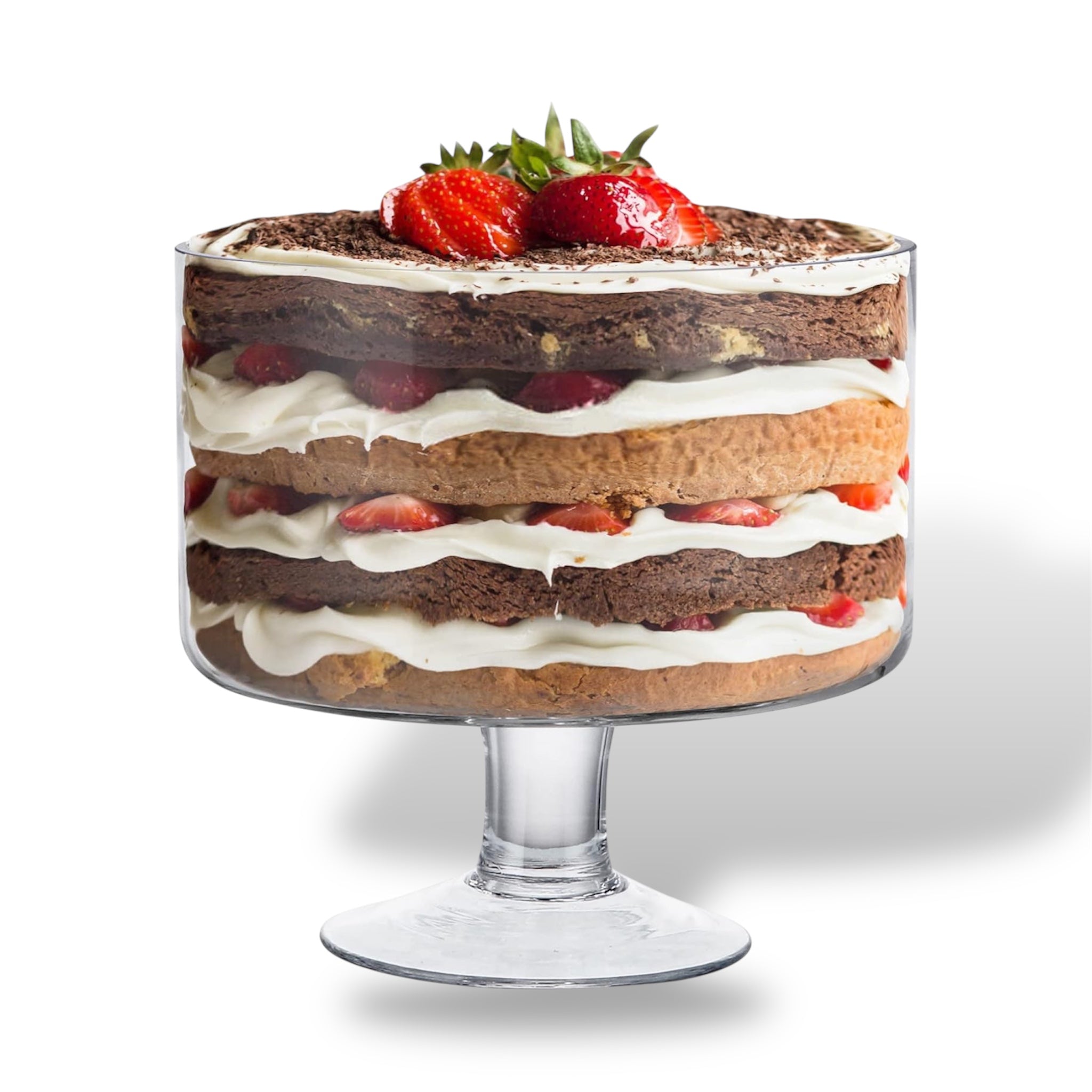 Trifle Glass Bowl 8"