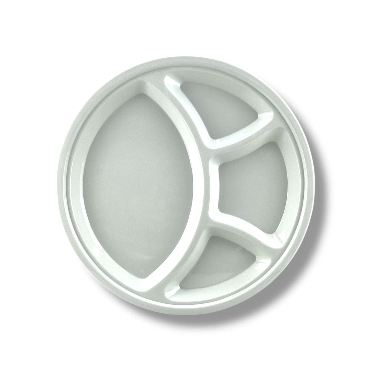Blaze 4-Portion Round Melamine Dish Kaka Bawa Sons