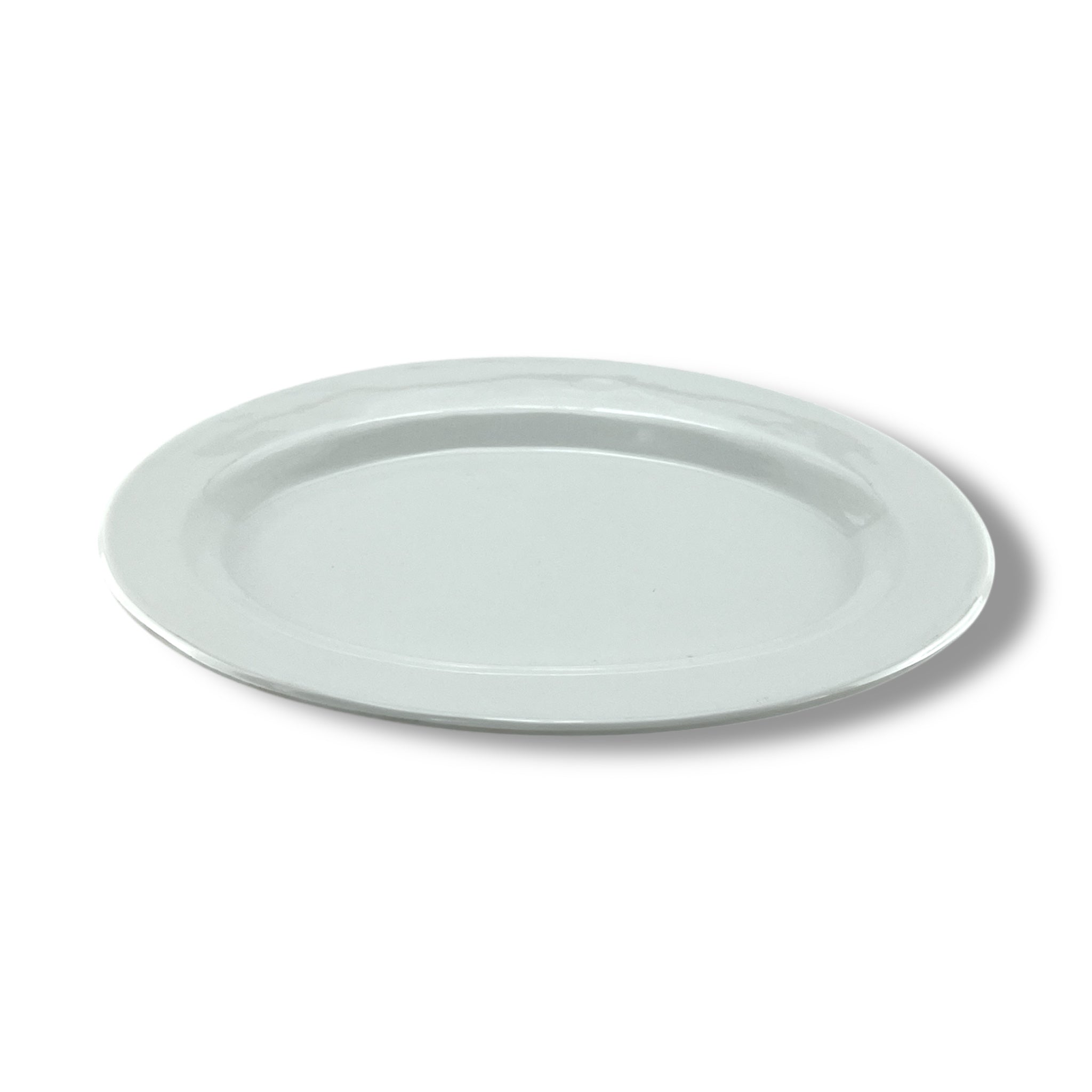 Blaze White Melamine Oval Dish