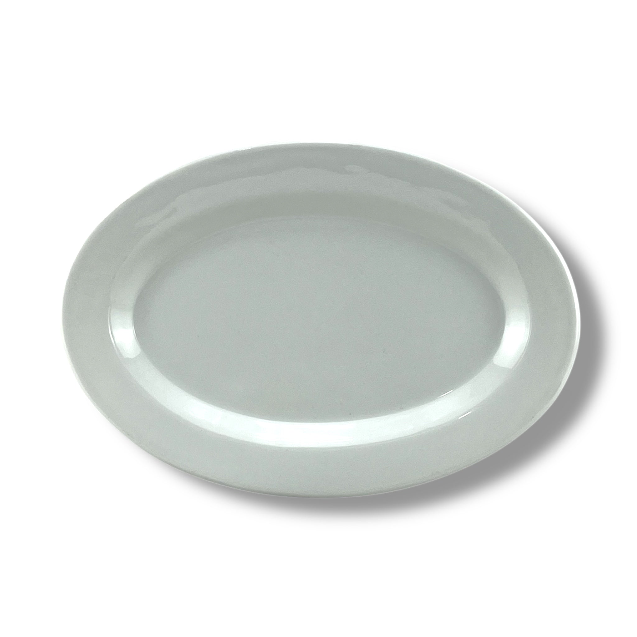 Blaze White Melamine Oval Dish