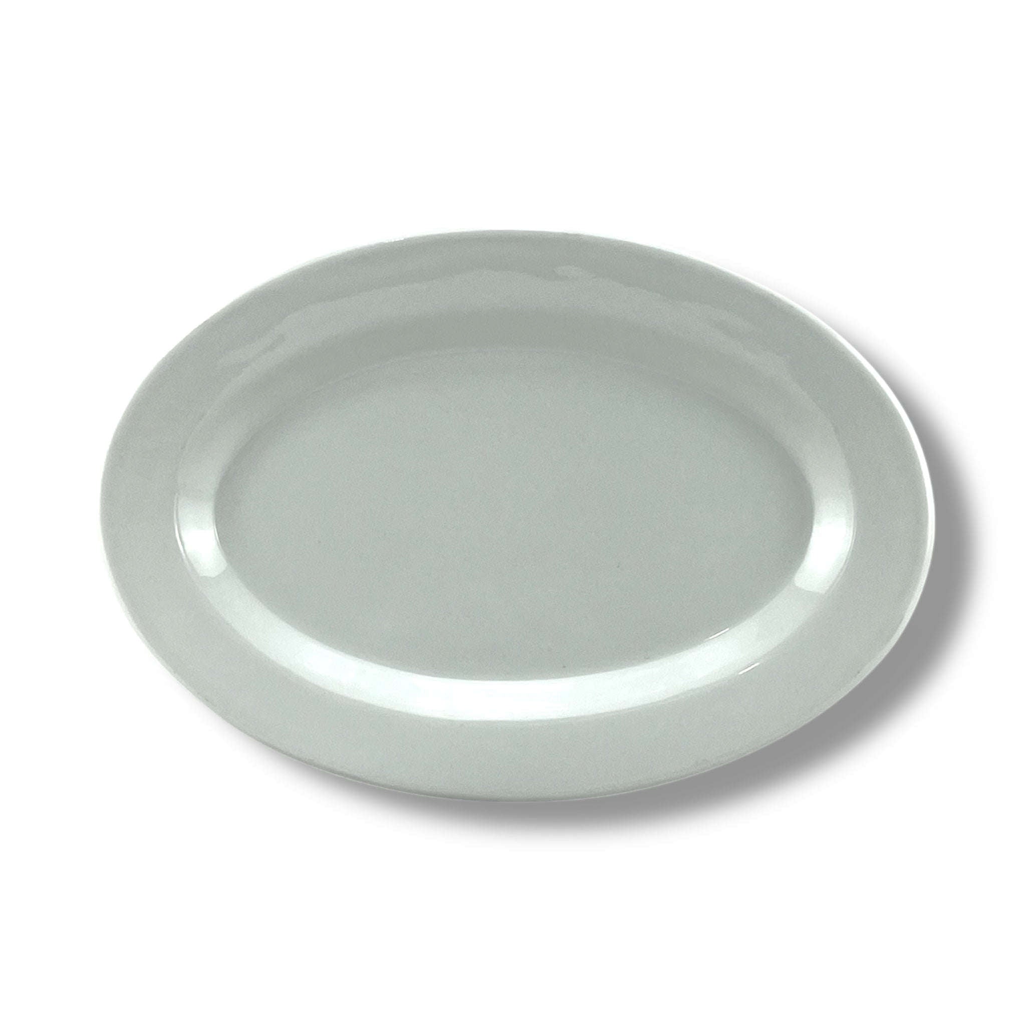 Blaze White Melamine Oval Dish Kaka Bawa Sons