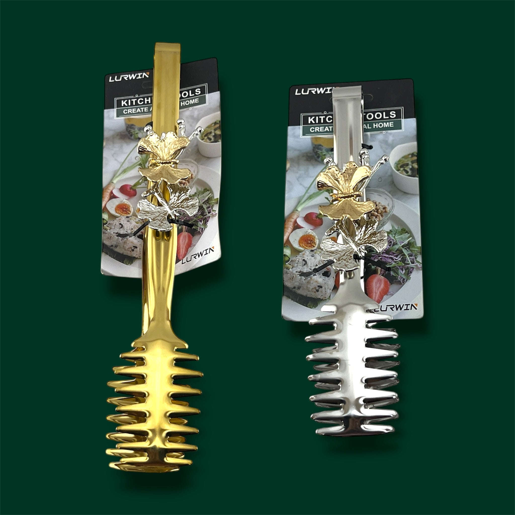 Lurwin Luxury Serving Tong Butterfly Design Kaka Bawa Sons