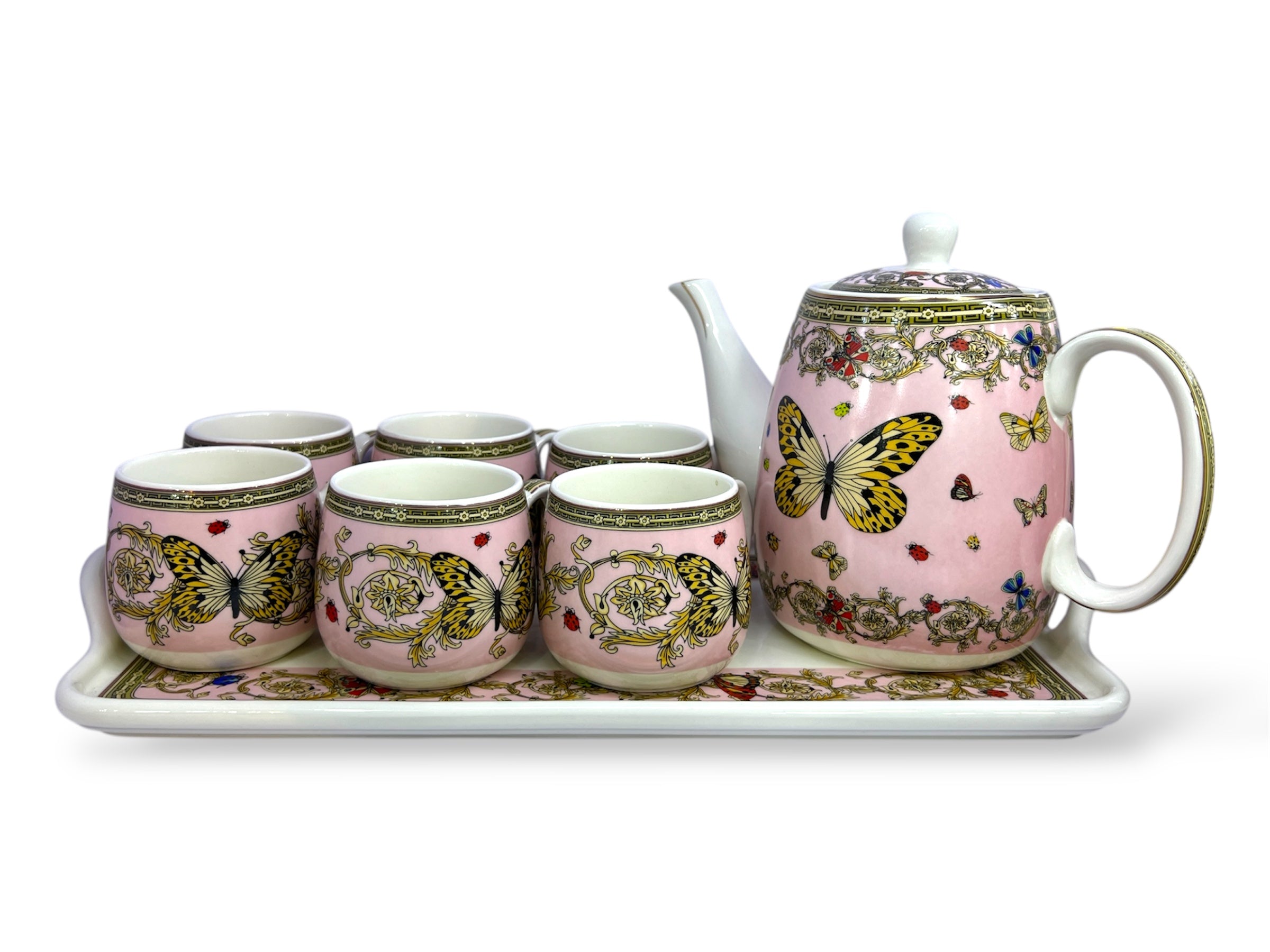 Versace 9-Piece Coffee Set