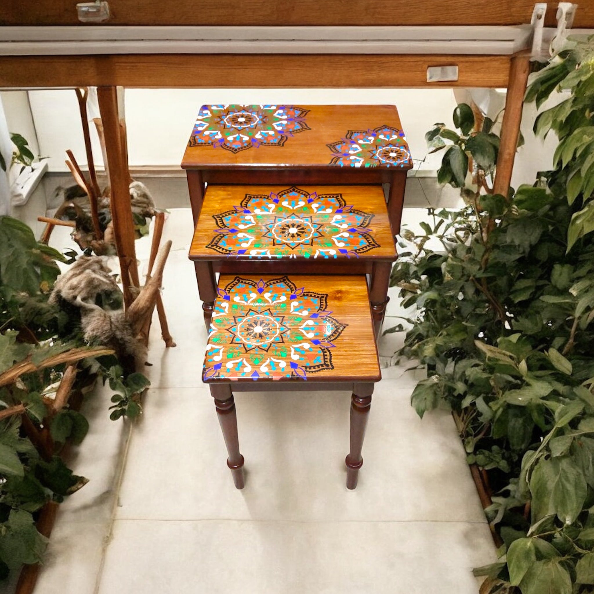 MDF 3-Piece Nesting Table Set