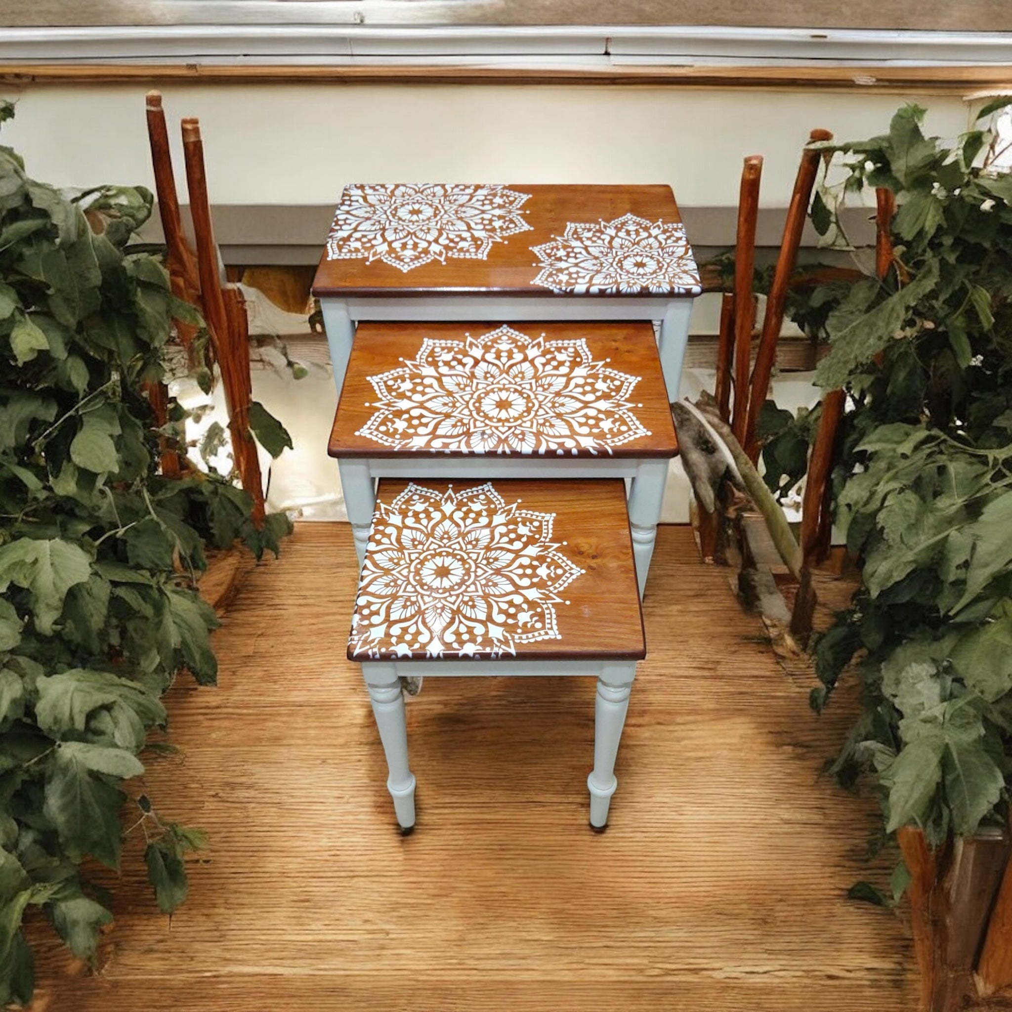 MDF 3-Piece Nesting Table Set