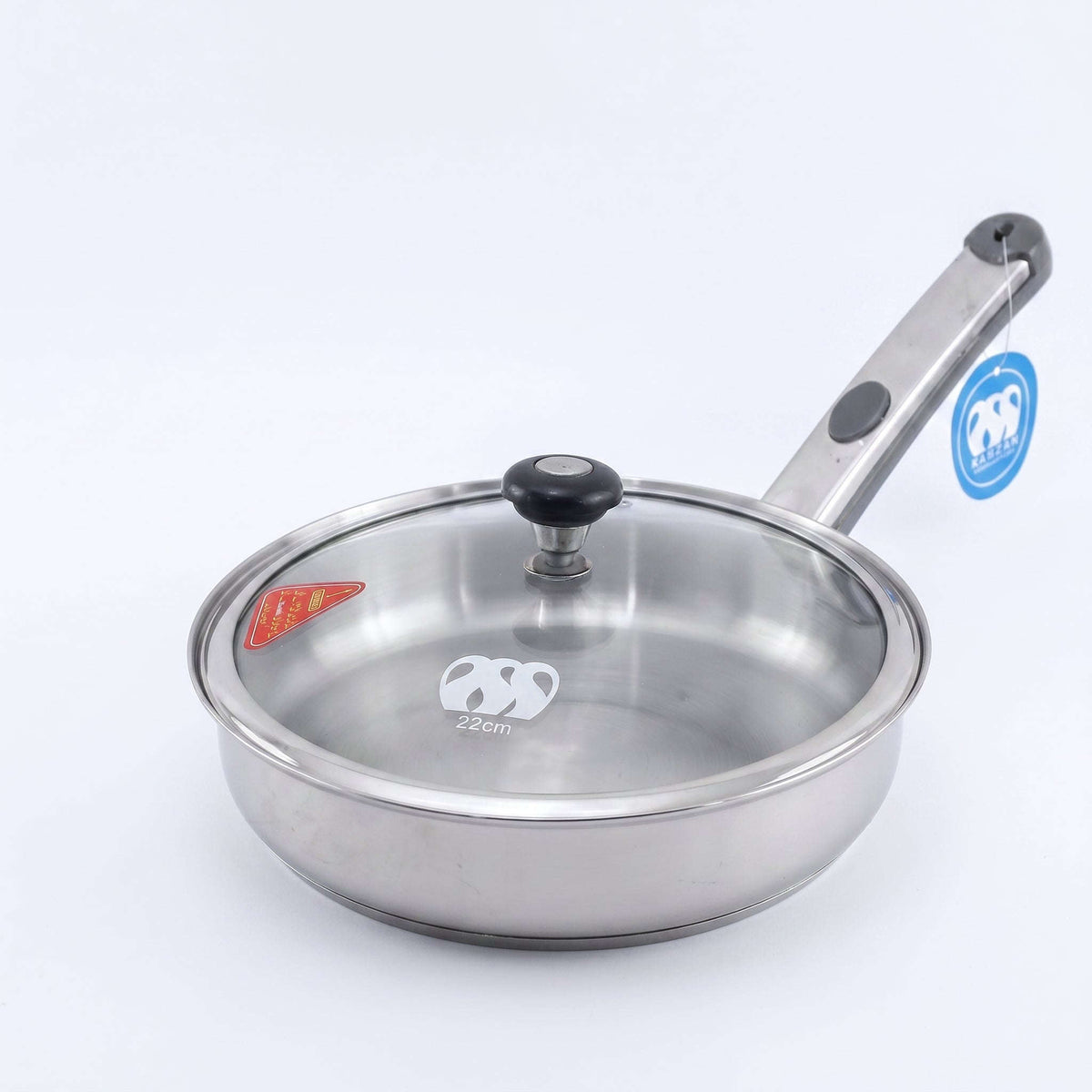 Alpha Stainless Steel Non-Induction Frying Pans Kaka Bawa Sons