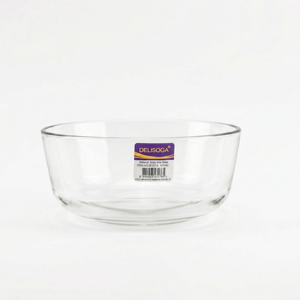 Delisoga Round Glass Storage Bowls Kaka Bawa Sons