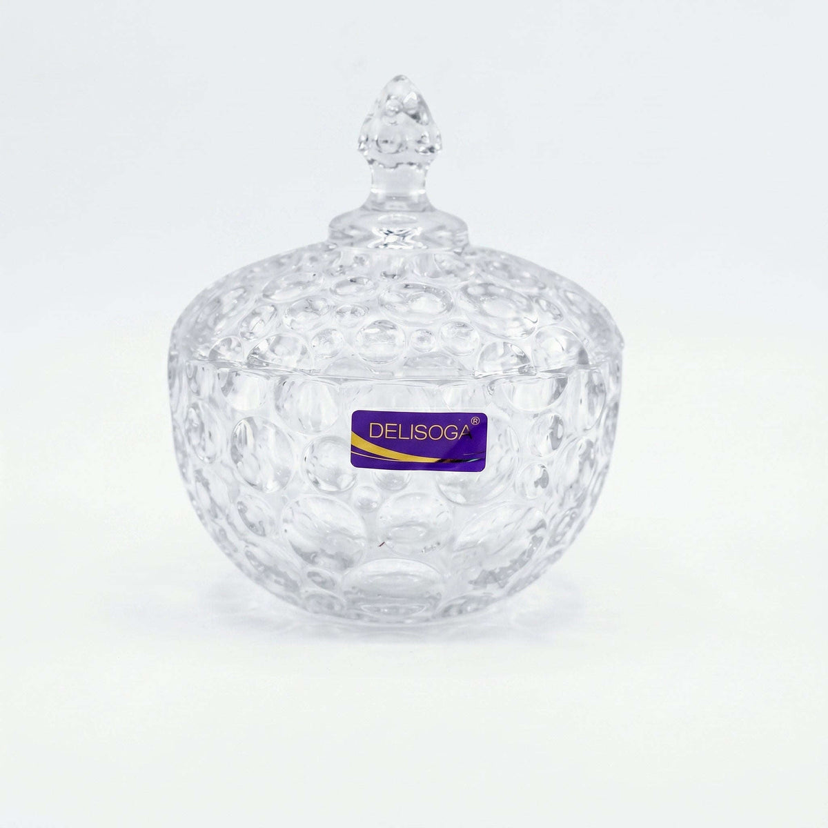 Delisoga Bubble Pattern Glass Candy Bowl Kaka Bawa Sons
