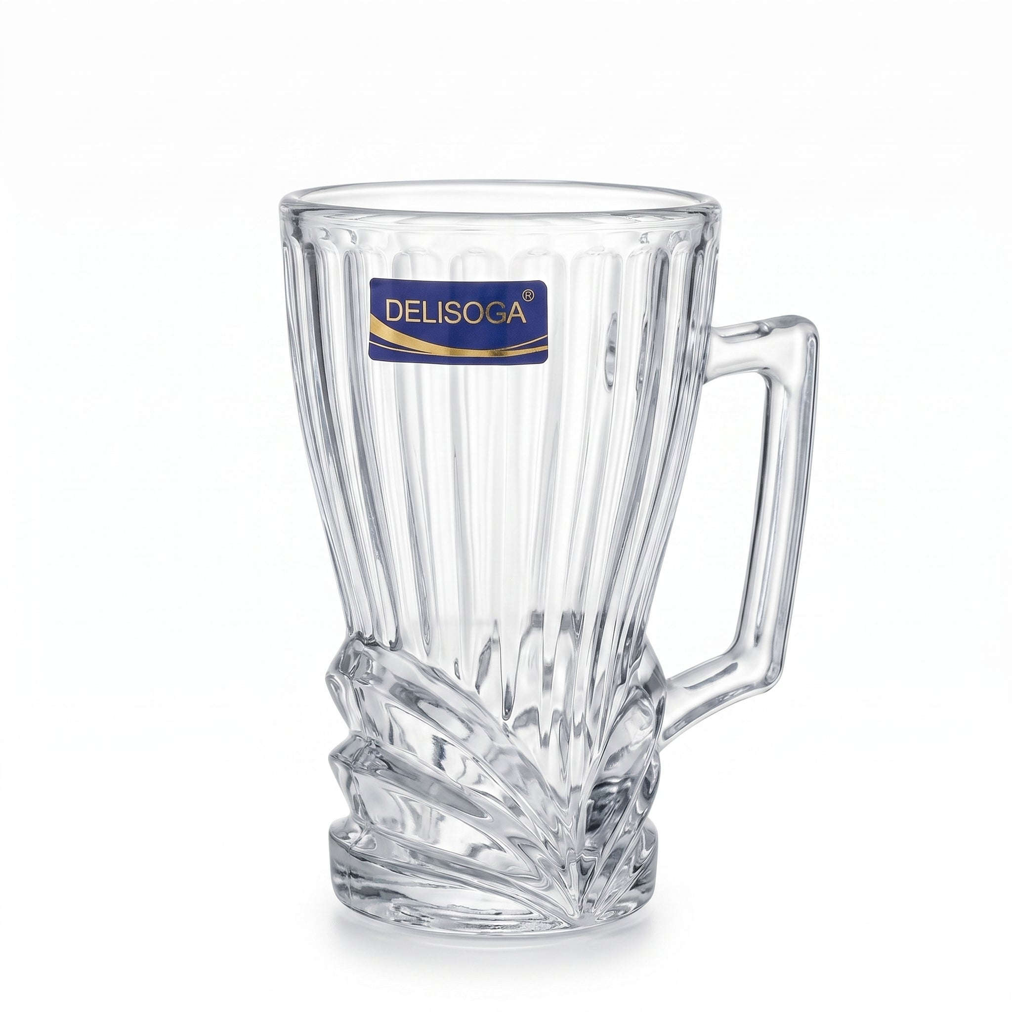 Delisoga 270 ml Glass Tea Cup Kaka Bawa Sons