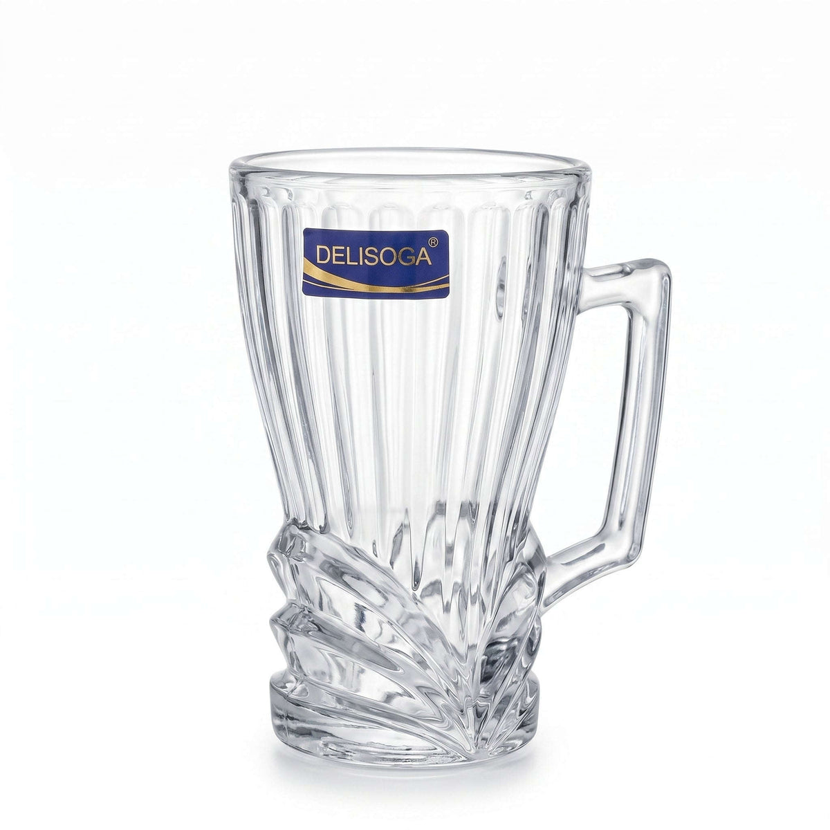 Delisoga 270 ml Glass Tea Cup Kaka Bawa Sons