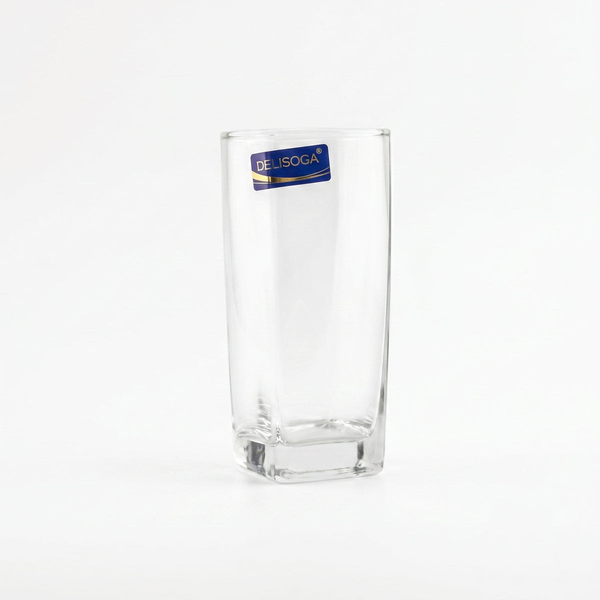 Delisoga 315 ml 6-Piece Hi Ball Square Glass Set Kaka Bawa Sons