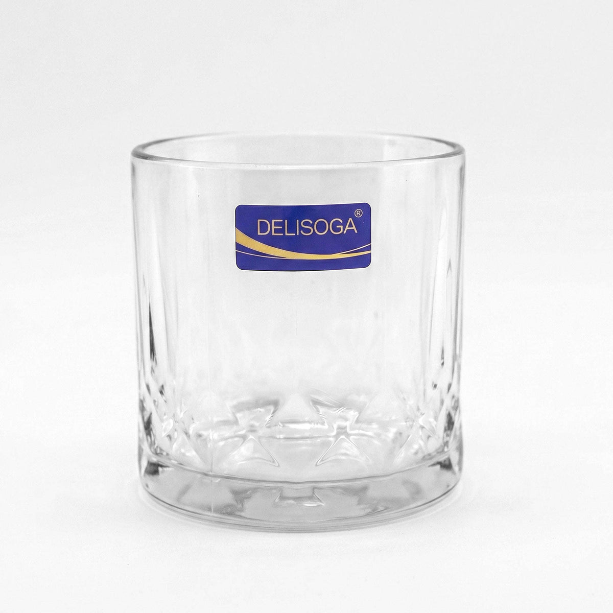 Delisoga 350 ml 6-Piece Crystal Star Base DOF Glass Set Kaka Bawa Sons